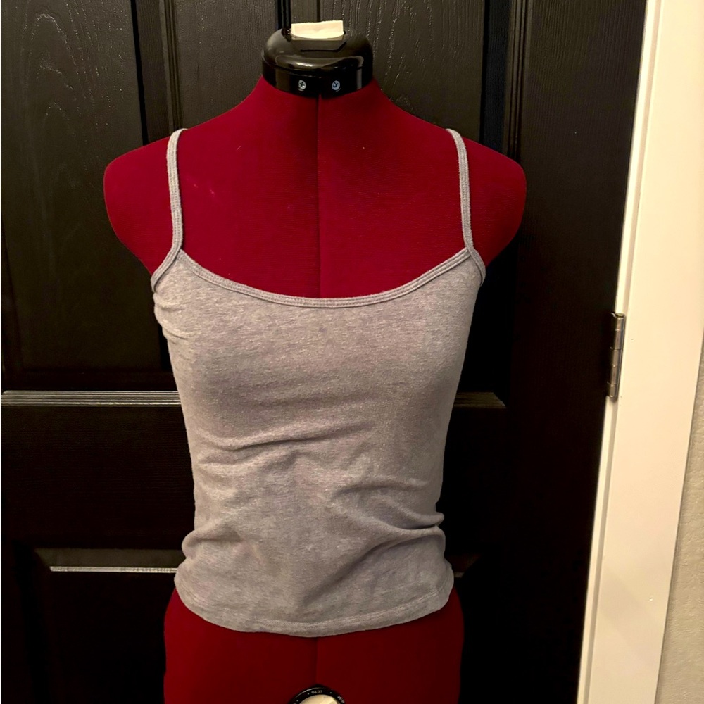 SO grey cami tank top